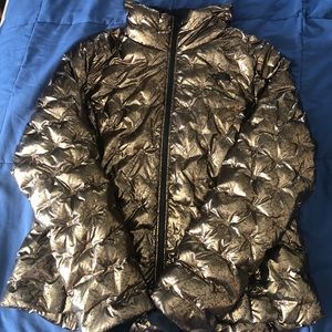Gold Holladown North Face Jacket